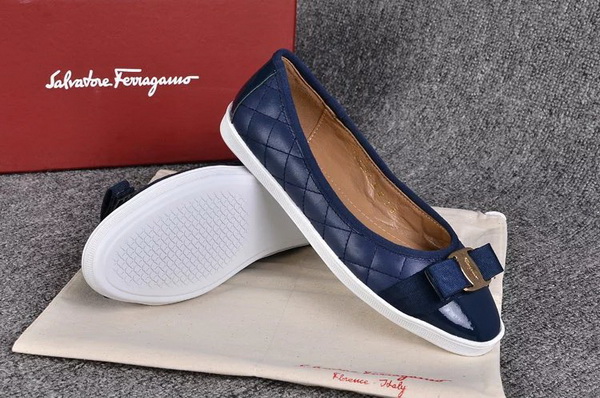 Ferragamo Shallow mouth flat shoes Women--014